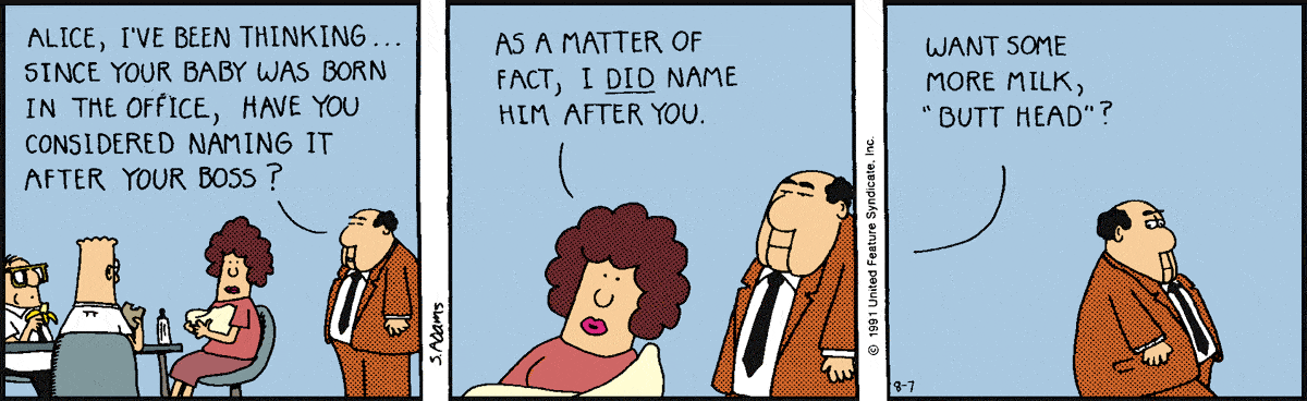 Dilbert Cartoon